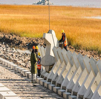湖南常德鼎城區(qū)善卷垸防洪大堤工程