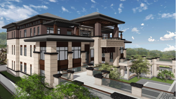 張池村尚文苑外部裝修(公裝工程)